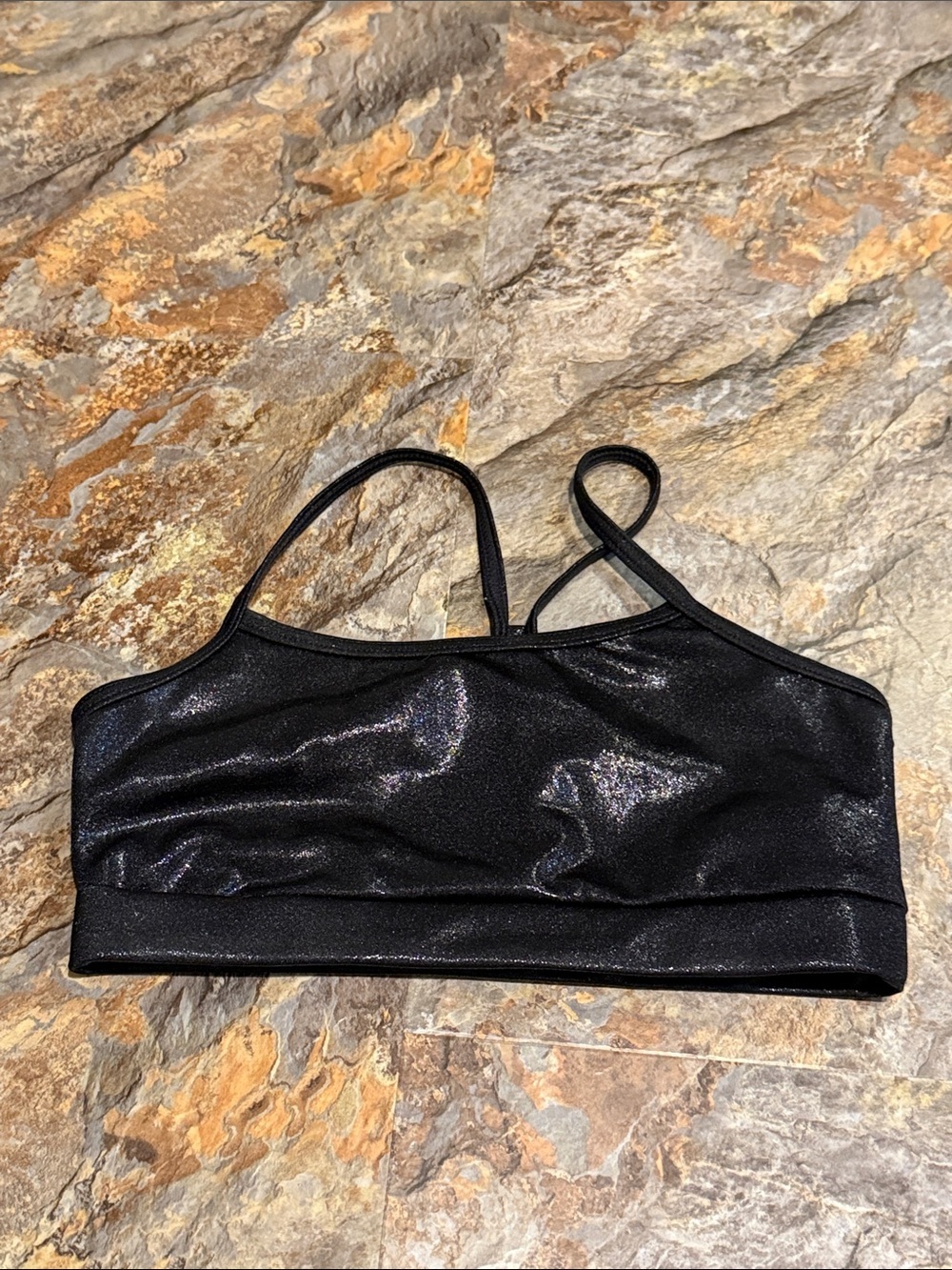Girls racerback sports bra / dance tank top bra